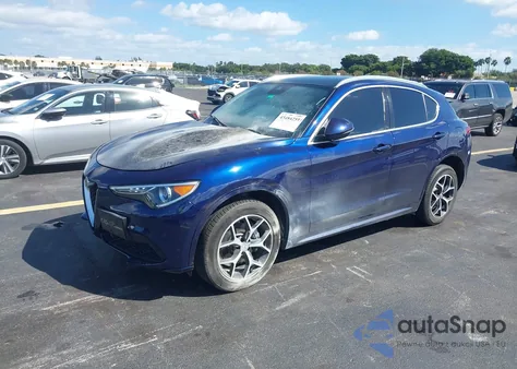 2021 Alfa Romeo Stelvio Ti Awd z USA, uszkodzony, nr VIN ZASPAKBN0M7D14512
